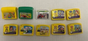 Lot Bundle Leap Frog Fisher Price Power Touch Games TV Elmo Dora Spiderman - Picture 1 of 6