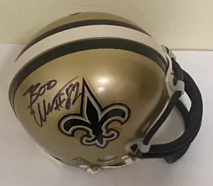 Eddie "Boo" Williams Autographed New Orleans Saints Mini Helmet W/COA Razorbacks - Picture 1 of 5