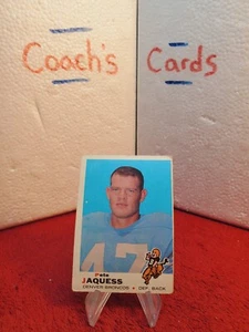 1969 Topps NFL Pete Jaquess #261 Denver Broncos - Picture 1 of 3