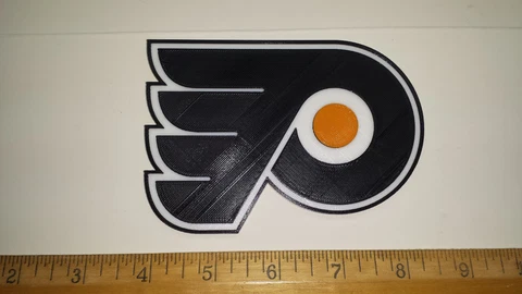 Philadelphia Flyers 3D Hockey Logo - Emblem, Ornament or Magnet !! Cover