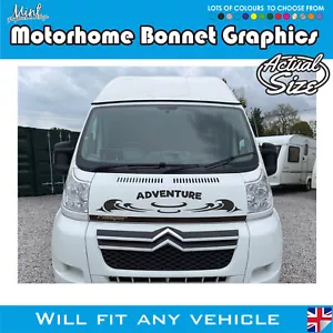 Peugeot Boxer Front Wohnmobil Camper Aufkleber Sticker Van Grafik KEINE P&P 076 - Bild 1 von 4