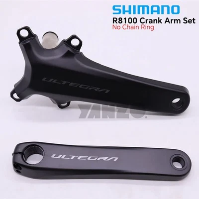 Shimano Ultegra R8100 12 Speed 165/170/172.5/175mm Crank Arm No Chainring-OE - image 1 of 4