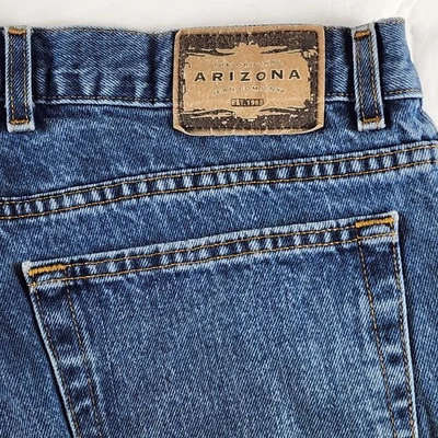 Pantalones de mezclilla clásicos Arizona Jean Co calce relajado azules para hombre talla 36x32 Foto 1 de 4