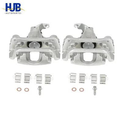 2 PCS Rear Left Right Brake Calipers w/Bracket For 2012-2017 Dodge Grand Caravan - Image 1 of 4