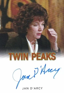2025 Rittenhouse Twin Peaks Log Lady Jan D'Arcy AS SYLVIA  Autograph SP Classic - Picture 1 of 2