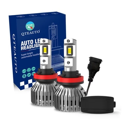 2 H8/H9/H11 LED Daytime Running 96W 6000K 30,000 hours IP68 For 2012-2015 BMW X1 - Image 1 of 4