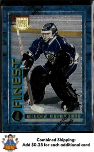 1994-95 Topps Finest #125 Miikka Kiprusoff RC Finlandia - Imagen 1 de 2