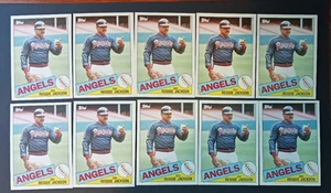 1985 Topps Reggie Jackson Card #200 (10 cards) EX+ - NM - Picture 1 of 2