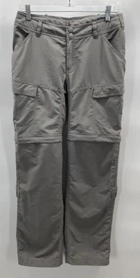 Pantalones de senderismo convertibles para mujer The North Face talla 4 gris asfalto regular Foto 1 de 4