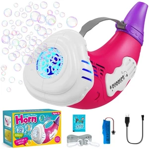Seifenblasenmaschine 2 in1 Bubble-Trompete Automatischer/Blasen Sie mit Ihrem... - Bild 1 von 7