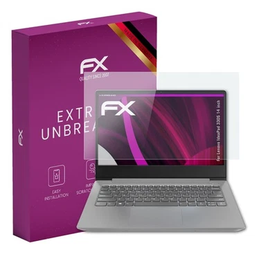 atFoliX Glass Protector for Lenovo Idea Pad 330S 14 inch 9H Hybrid-Glass - Image 1 of 4