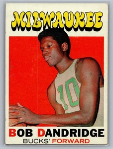 1971-72 Topps - Bob Dandridge #59 - HOF EX (Wax on Front) *TEXCARDS* - Bild 1 von 2