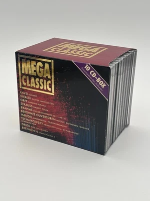 MEGA Classic 10 CD Box Grieg Händel Brahms Orff Ravel Tschaikowsky Vivaldi - Bild 1 von 3
