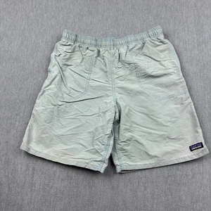 Patagonia Shorts Youth 2XL XXL Green Baggies Lined Netplus Shells Swim Trunks - Picture 1 of 18