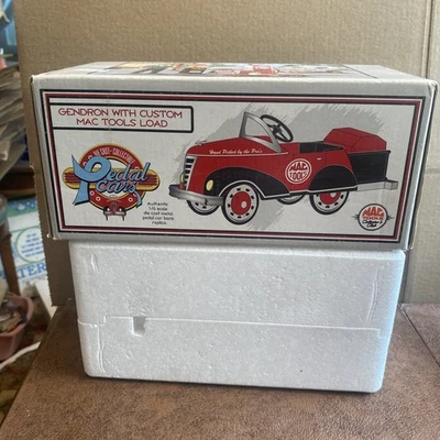 Mac Tools Pedal Car 1940 Gendron Custom Load Red 1:6 Scale by Crown Premium - Image 1 of 4