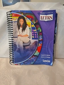 LETERS Volume 1 Units 1-4 Voyager Sopris By L. Moats and C. Tillman ACCEPTABLE - Picture 1 of 6