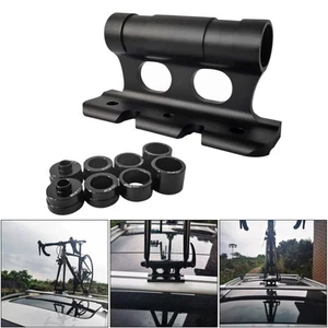 Mountain Bike Car Roof Mount Rack MTB Bed Front Fork Block Carrier Tool - Picture 1 of 7