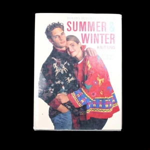 SUMMER AND WINTER KNITTING (1987) BOOK LF - Picture 1 of 3