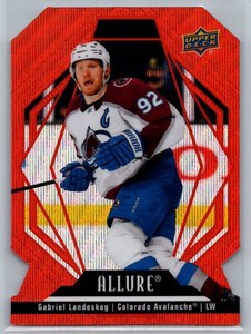 2022-23 Allure #27 Gabriel Landeskog Orange Slice Avalanche