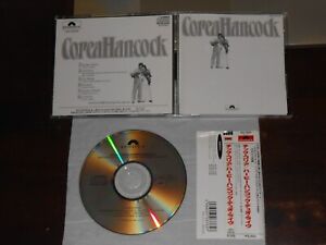 CHICK COREA HERBIE HANCOCK An Evening With CD Japan Polydor J30J-20243 obi