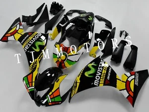 For YZF R1 12-14 Black Yellow ABS Injection Mold Bodywork Fairing Kit Plastic - Bild 1 von 7