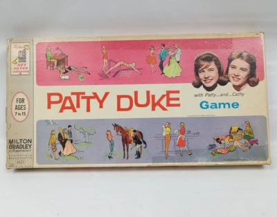 1963 Milton Bradley Patty Duke Board Game #4421 MISSING 1 CARD READ! - Image 1 of 4