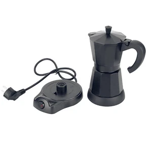 300ml Elektrische Kaffeemaschine Espressokocher Mokka Kanne Coffee Pot 6 Tassen - Bild 1 von 13