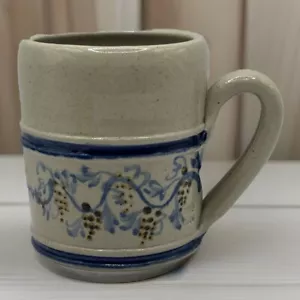 SELTENE Williamsburg Keramik Weinrebe Design 2003 Becher Cottage Core - Bild 1 von 10