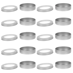10 Pcs Biscuit Tin Box Tinplate Boxes Cookie Storage Container Child - Picture 1 of 12