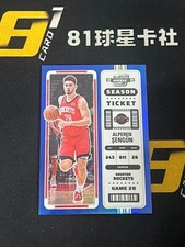 Alperen Sengun 2022-23 Panini Contenders Optic Season Ticket Blue Prizm /99 #75