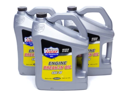 Lucas Motor Oil - High Zinc Engine Break-In SAE 30W Conventional - 5 qt Set of 3 - Image 1 of 4