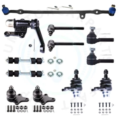 Juntas esféricas de ligação central extremidades de haste de amarração dianteira para 1989-1995 Toyota Pickup RWD somente - Imagem 1 de 4