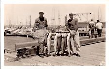RPPC  Salmon Limit, Westport, Washington Fishing Sailboats Ellis Photo  (331)