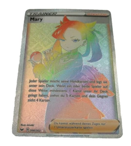 ⚡Mary Rainbow 208/202 Pokemon Schwert & Schild Near Mint deutsch Holo NM TOP⚡ - Bild 1 von 16