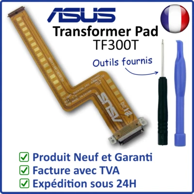 NAPPE PRISE FLEX DOCK CONNECTEUR DE CHARGE ASUS TRANSFORMER PAD TF300 TF300T - Bild 1 von 3