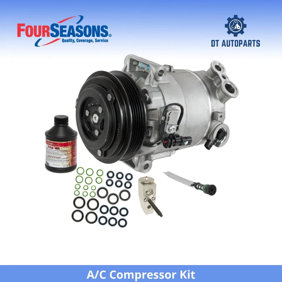 Kit de compresor de aire acondicionado Chevrolet Malibu Limited 2016 4 estaciones Foto 1 de 4