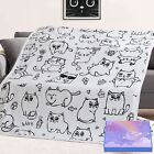 Anamee Cat Blanket Cat Lover Gifts for Women, Cute Cat Throw Blanket Gift for...