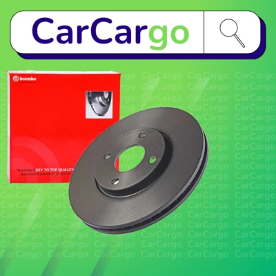 Par de discos de freno delanteros ventilados Brembo Ford Ecosport 1.6 Ti-VCT 2012-2024 278 mm Foto 1 de 4