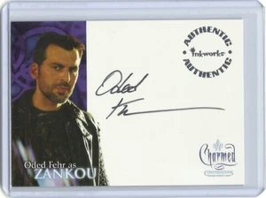 "Zankou" autógrafo Charmed Conversations Oded Fehr "Zankou" tarjeta automática #A6 #A-6 - Imagen 1 de 2