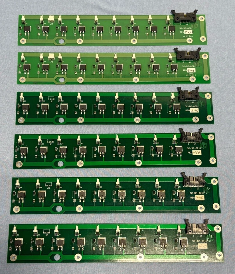 *LOT OF 6* ETC Enabling Technologies 52-BP-0214 PCB Circuit Board 18-BP-0214-R4 - Image 1 of 4
