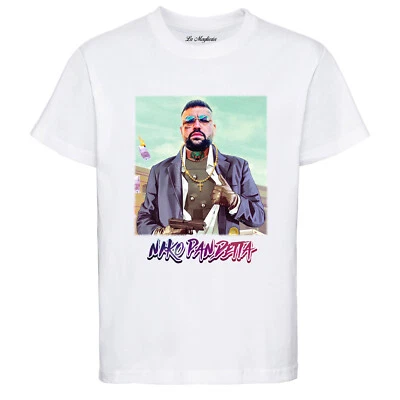 Maglietta NIKO PANDETTA v.2 t-shirt uomo donna bambino bambina musica rap maglia