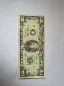 1990 series 20 dollar bill. B 65784650 E - Picture 1 of 3
