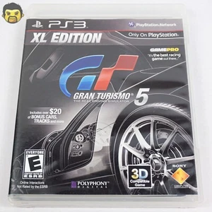 Gran Turismo 5 PS3 CIB XL Edition Sony PlayStation 3 Complete w Ad & Manual C - Picture 1 of 8