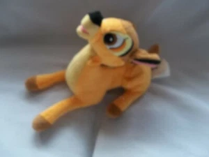 Vintage Disney Bambi Plush Toy 8” Disney Store- Bin Z - Imagen 1 de 5