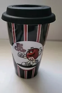 M&Ms World Black Coffee Mug Collectors Who’s Your Candy? - Picture 1 of 8
