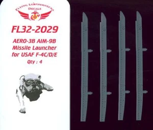 Flying Leathernecks Models 1/32 AERO-3B MISSILE LAUNCHER for F-4C/D/E Resin Set - Picture 1 of 2