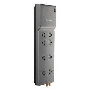 Belkin BE108230-06 Surge Protector 8-Outlet, Telephone, & Coaxial Protection