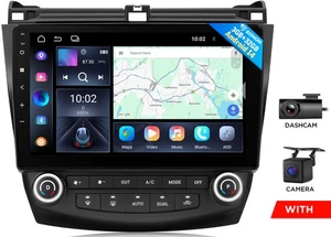 For Honda Accord 2003-2007 10.1"Android 14 Car Radio GPS Stereo CarPlay WiFi DSP - Picture 1 of 20