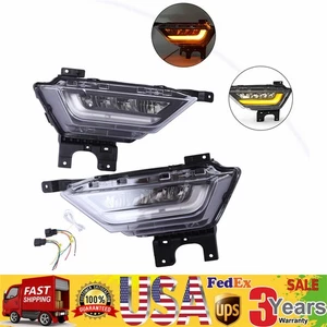 Pair For 2021 2022 Ford F-150 Fog Lights w/ Turn Signals Daytime Running Lights - Bild 1 von 11