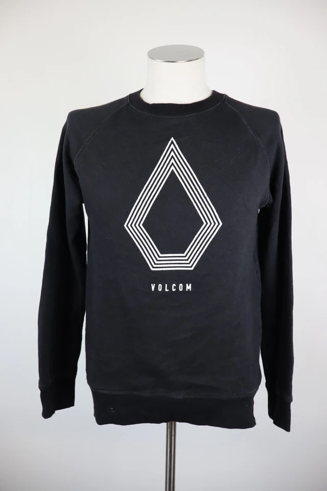 VOLCOM FELPA MAGLIA FELPATA UOMO S MAN SWEATSHIRT CASUAL VINTAGE COTONE COTTON - Imagen 1 de 4